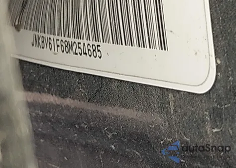 2008 Infiniti G35X from USA, damaged, VIN JNKBV61F68M254685